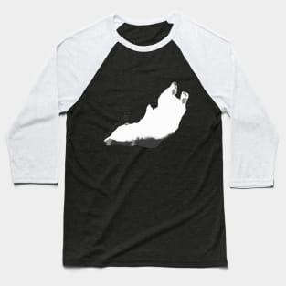 Polar bear swimming Baseball T-Shirt